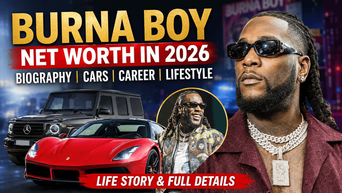 Burna Boy Net Worth 2026: Biography, Cars & Career Journey