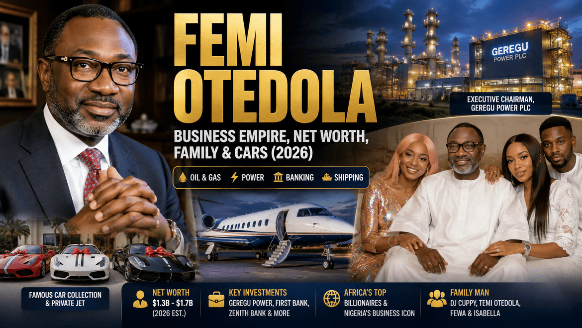 Femi Otedola Biography 2026: Net Worth & Business Empire