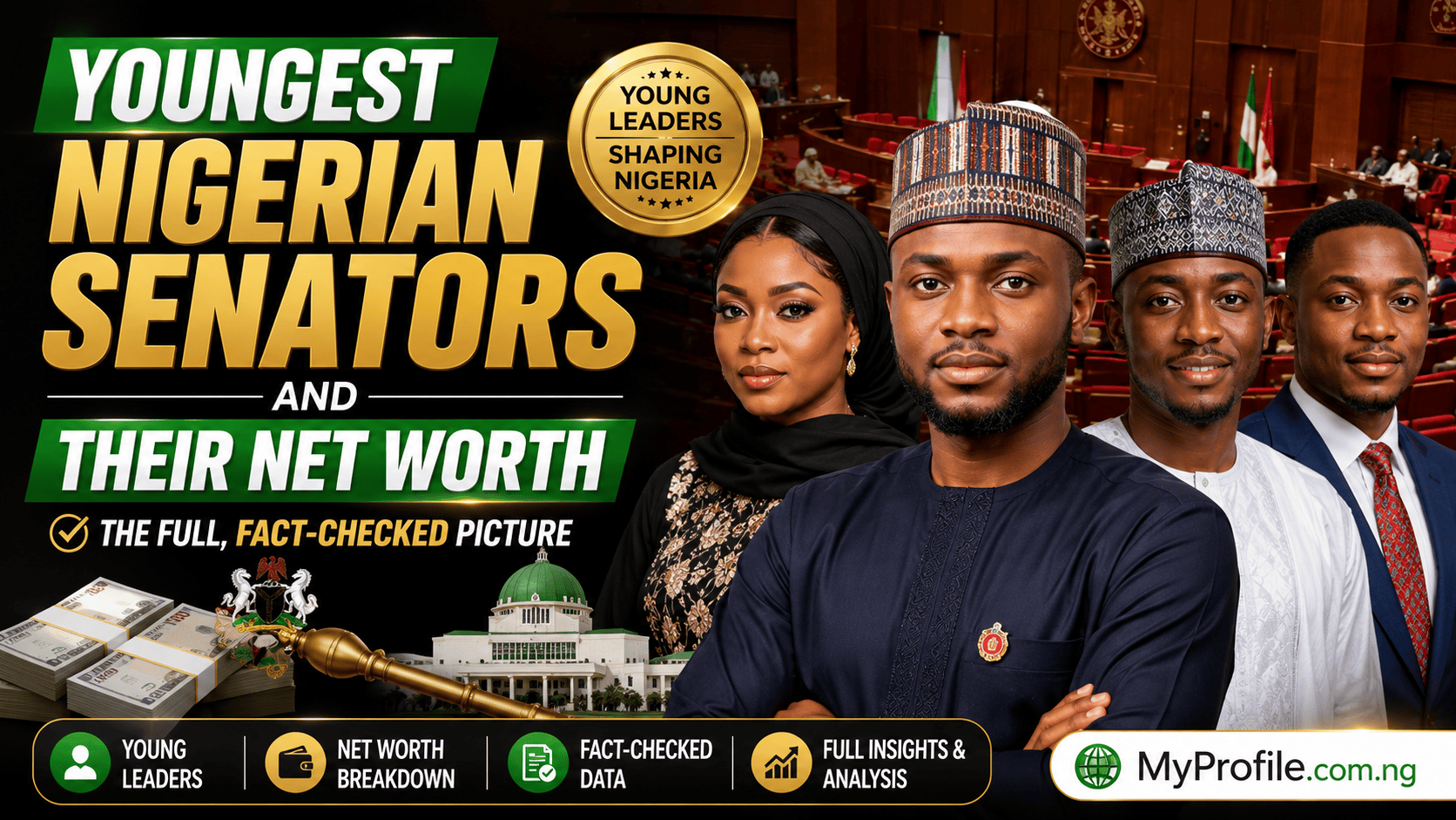 Youngest Nigerian Senators and Their Net Worth The Full, Fact-Checked Picture